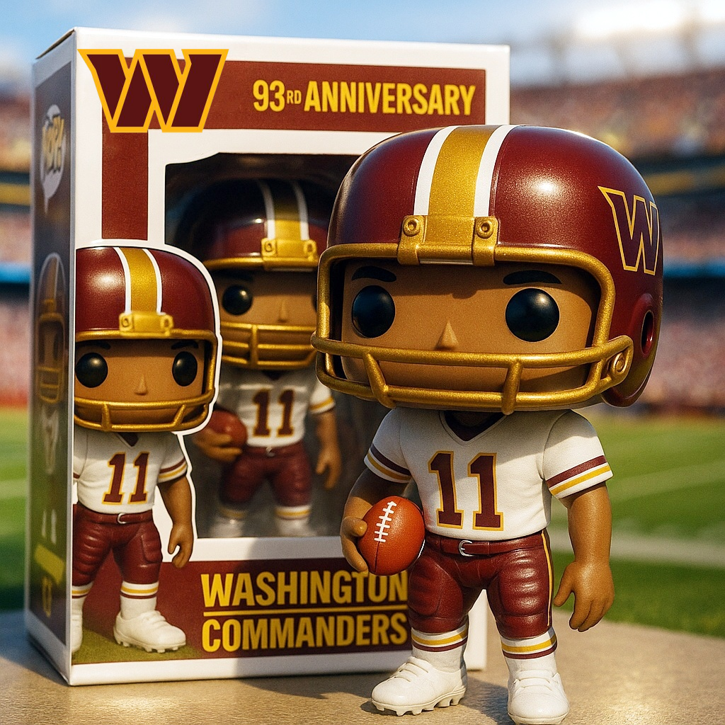 Washington Commanders  93rd Anniversary POP! Figure