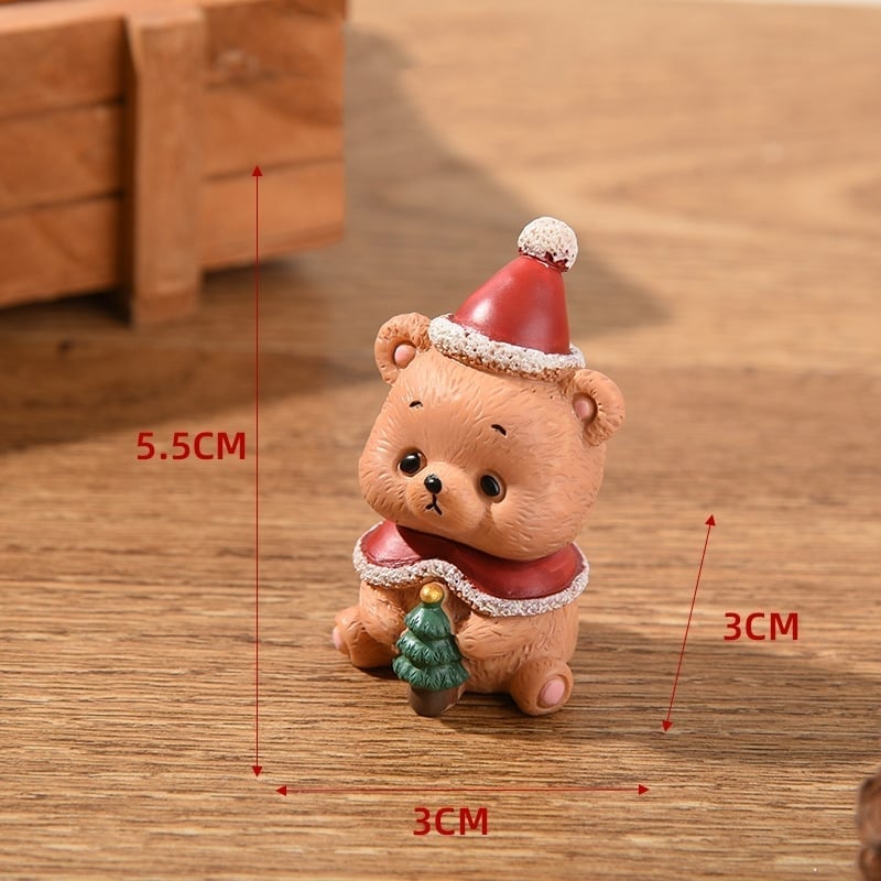 Handmade animal Santa ornaments 🎄 (48% off for Christmas🔥)