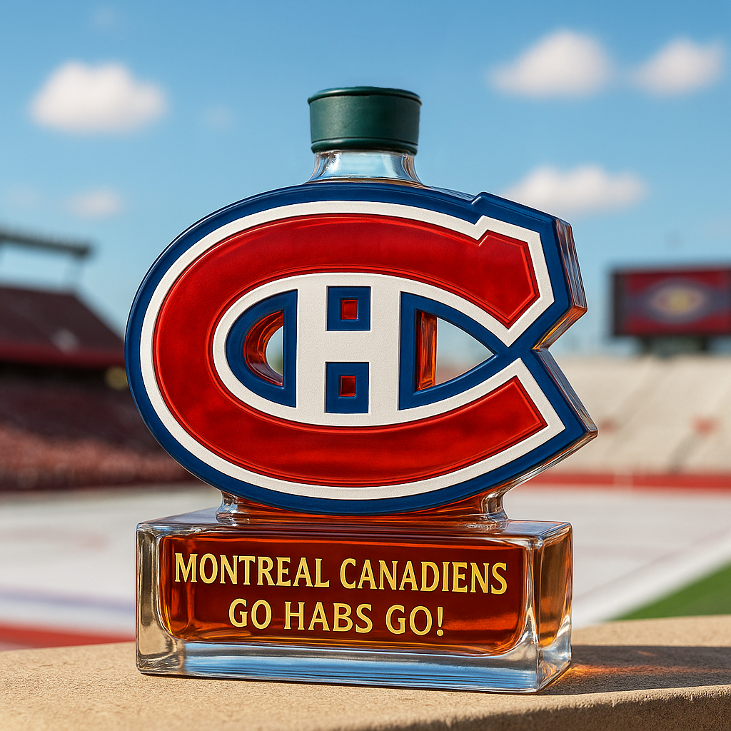 Montreal Canadiens' Ice Arena Majesty Whiskey Bottle