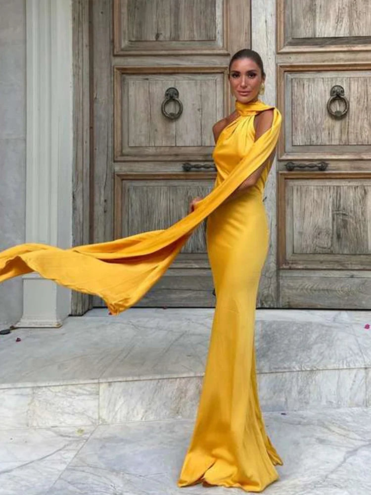 Sexy Backless Long Dress