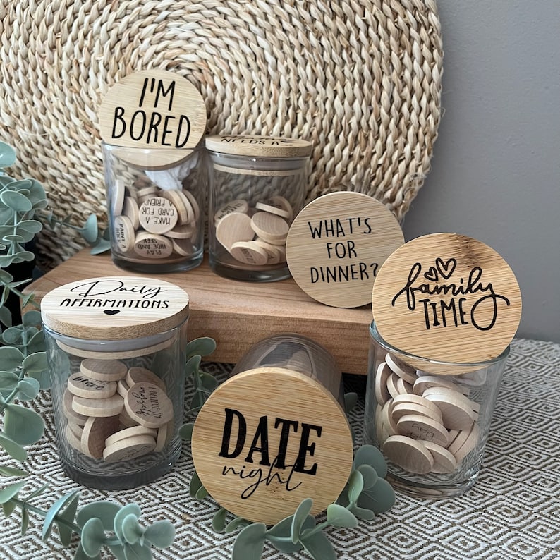 Glass Token Jars