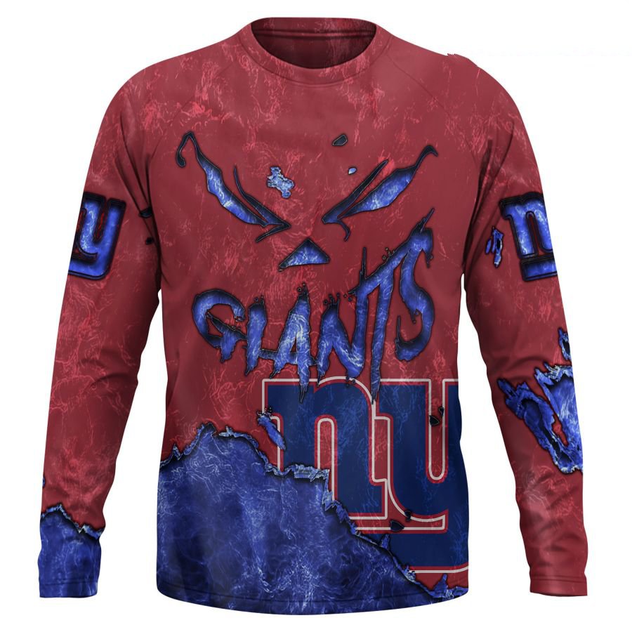 NEW YORK GIANTS 3D HOODIE HALLOWEEN001