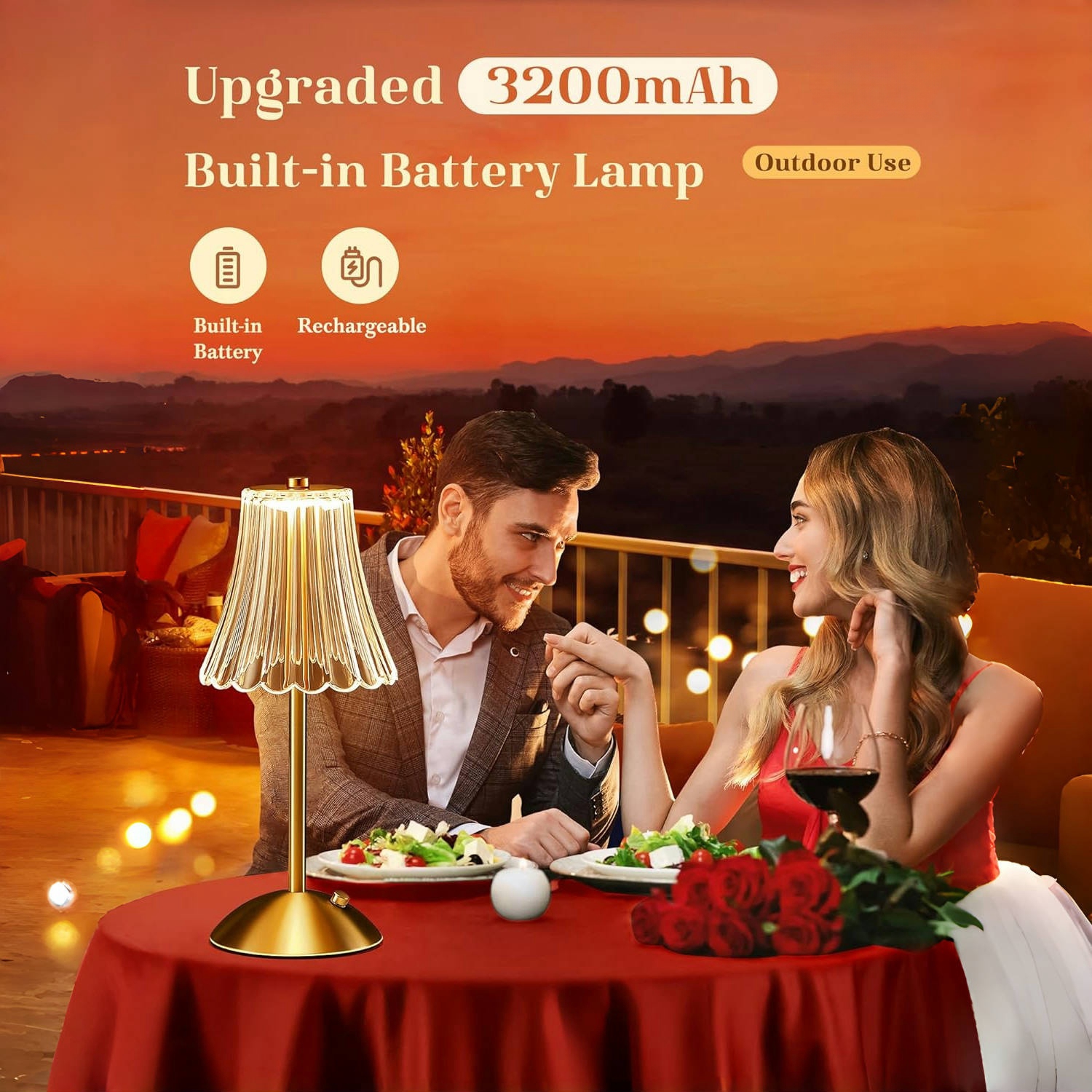 🔥2025 ON SALE🔥Romantic Flower Vintage Lamp