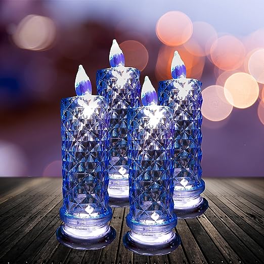 🎄New Year Sale- 80% OFF🎁Flickering Christmas Electronic Candles(4PCS/SET)--BUY 2 SETS  FREE SHIPING