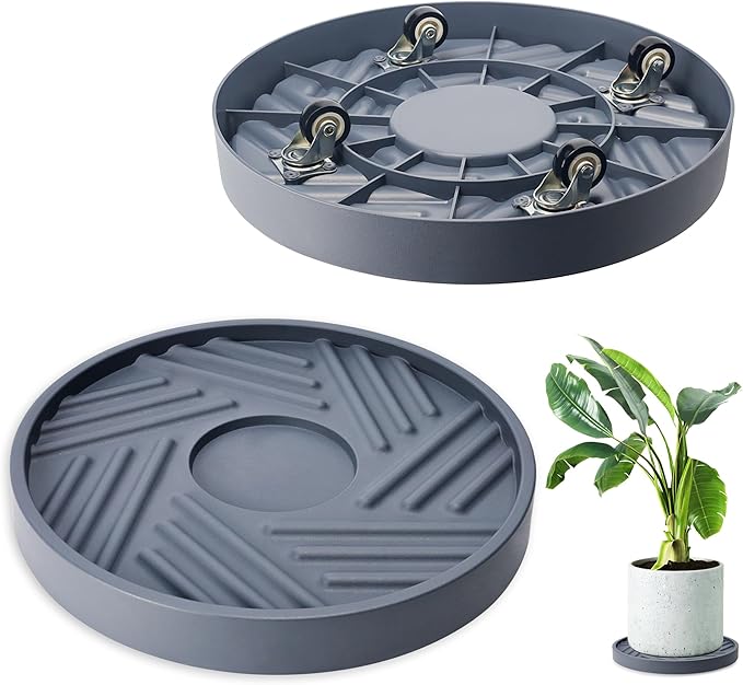 💐💐Heavy - duty Rolling Plant Cart（A must - have for gardening enthusiasts!）
