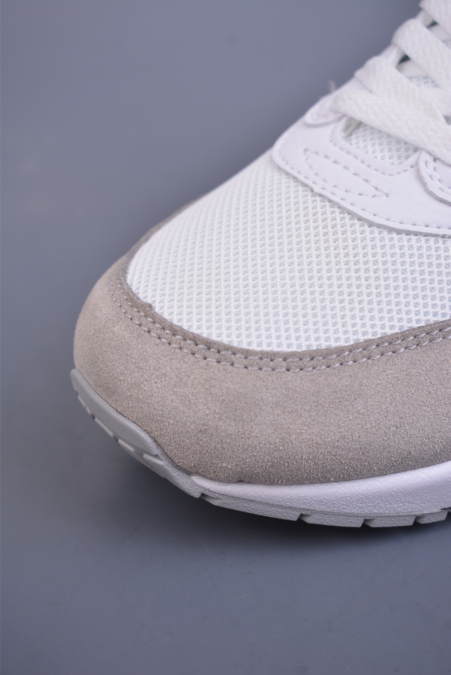 Nike Air Max 1 87 Original Series Running Shoes White and Gray AH8145-110