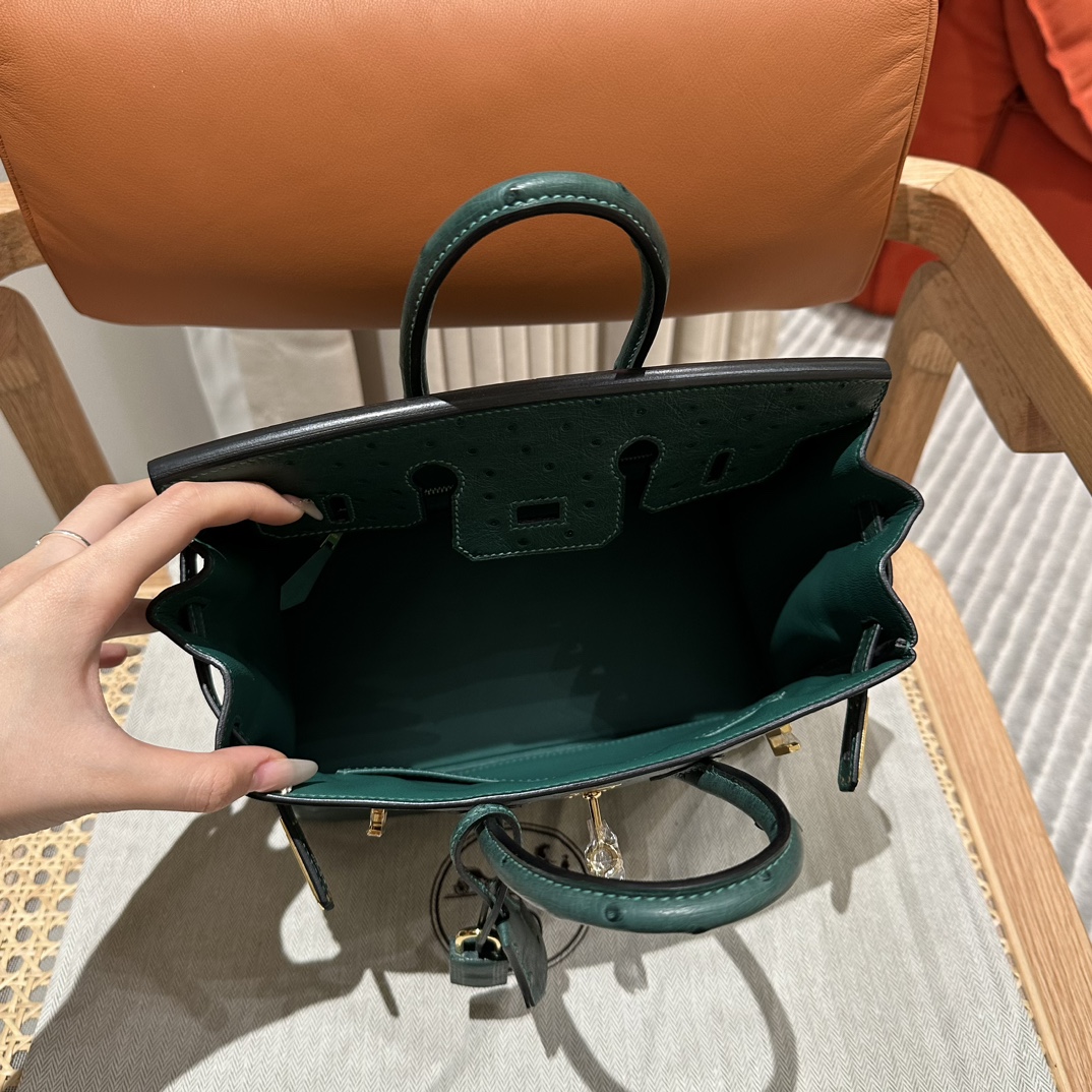 Hermes Birkin z6Malachite Handbag (Handmade to Order)