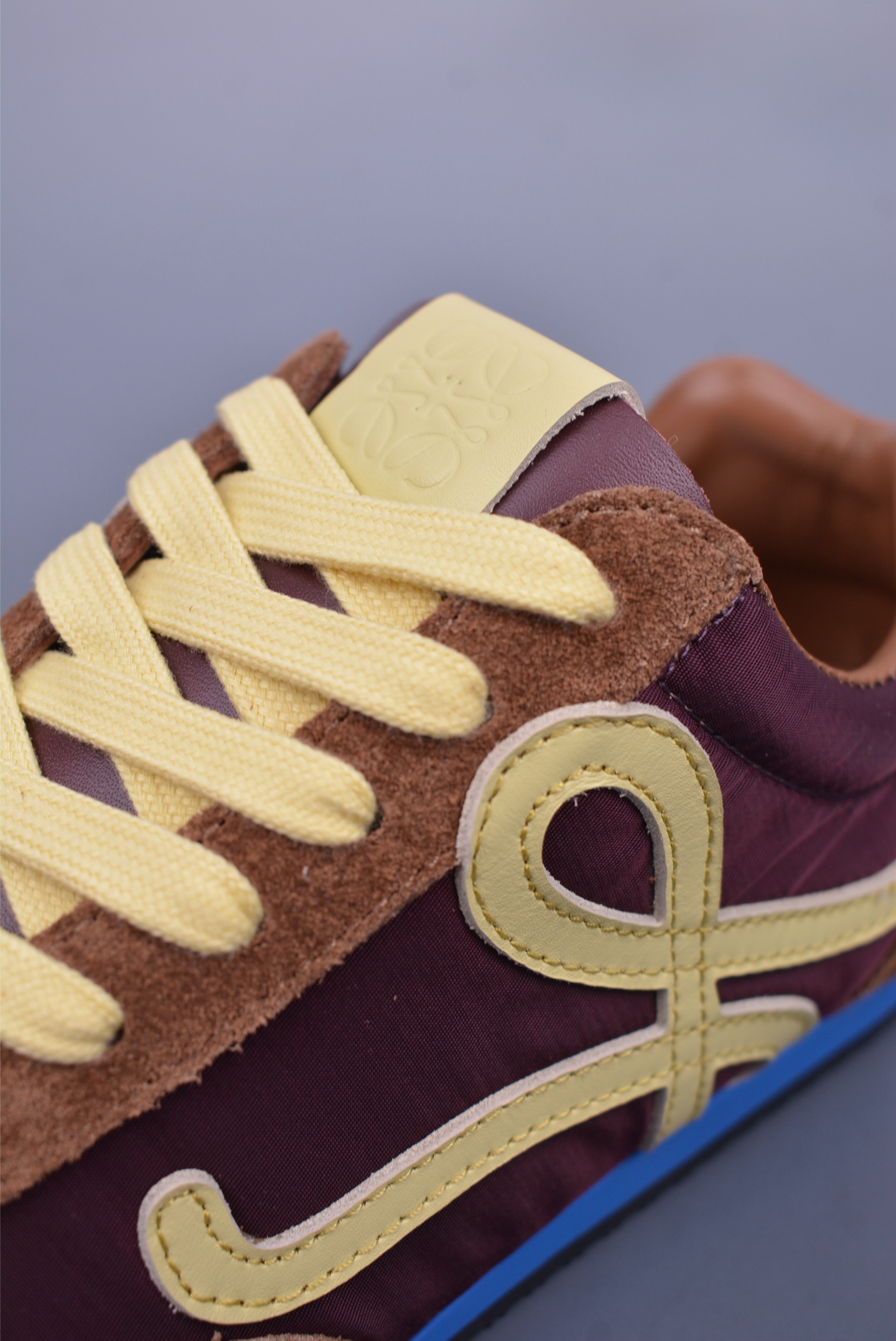 Loewe Ballet Runner 2.0 Sneakers Brown Blue Yellow MBR2282X01-4865
