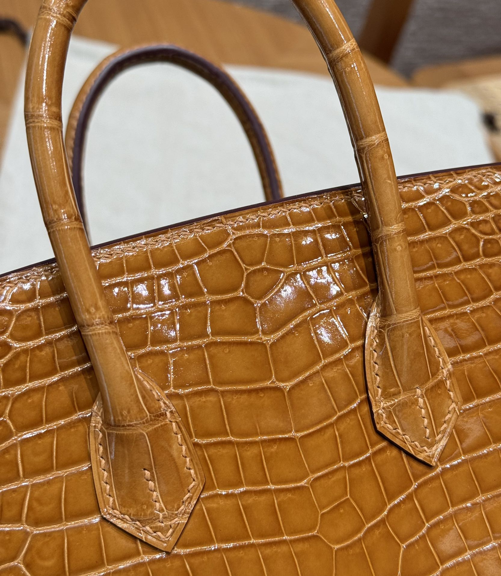 Hermes Birkin 24tabac handbag (handmade to order)