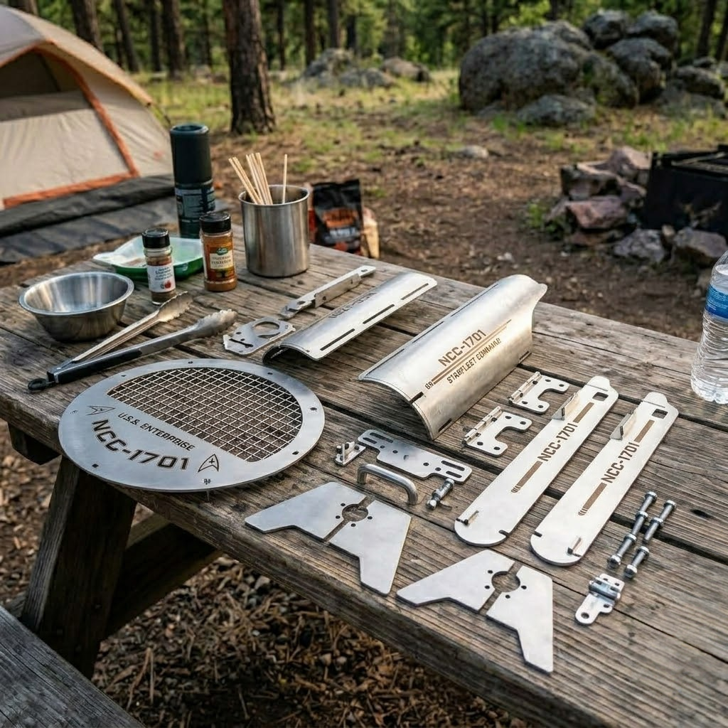 Star Trek USS Enterprise NCC-1701 Portable Grill