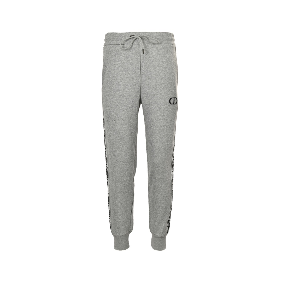 Dior 24Fw embroidered CD ribbon trousers