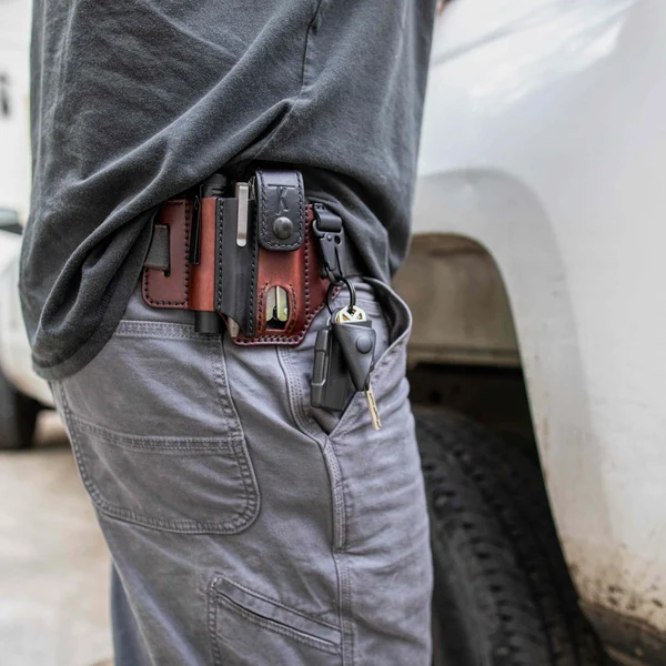 (🔥Last Day Promotion-SAVE 50% OFF)Cowhide Leather Owl Buckle Tactical Multifunctional Belt Cover-BUY 2 GET 10% OFF AND FREE SHIPPING