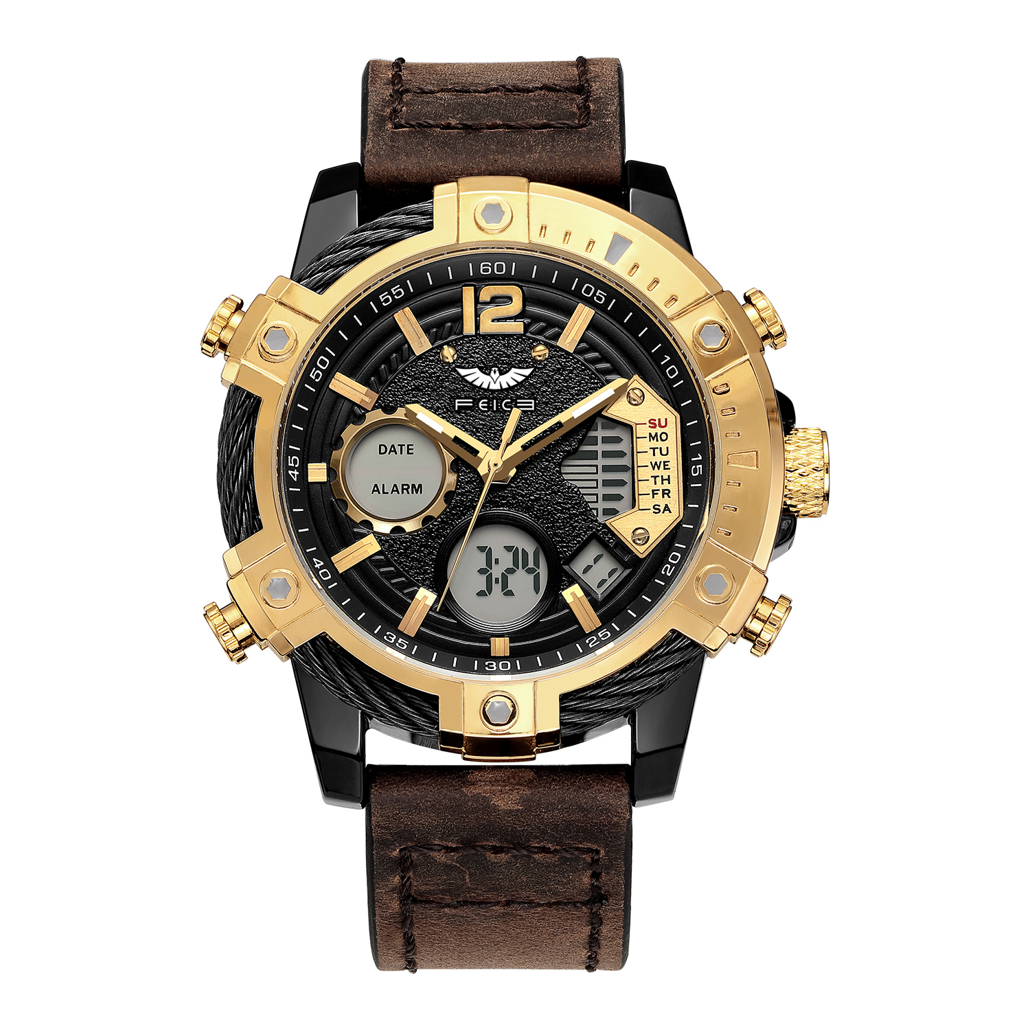 FK038 Luminescent Sports Watch FEICE Quartz Waterproof