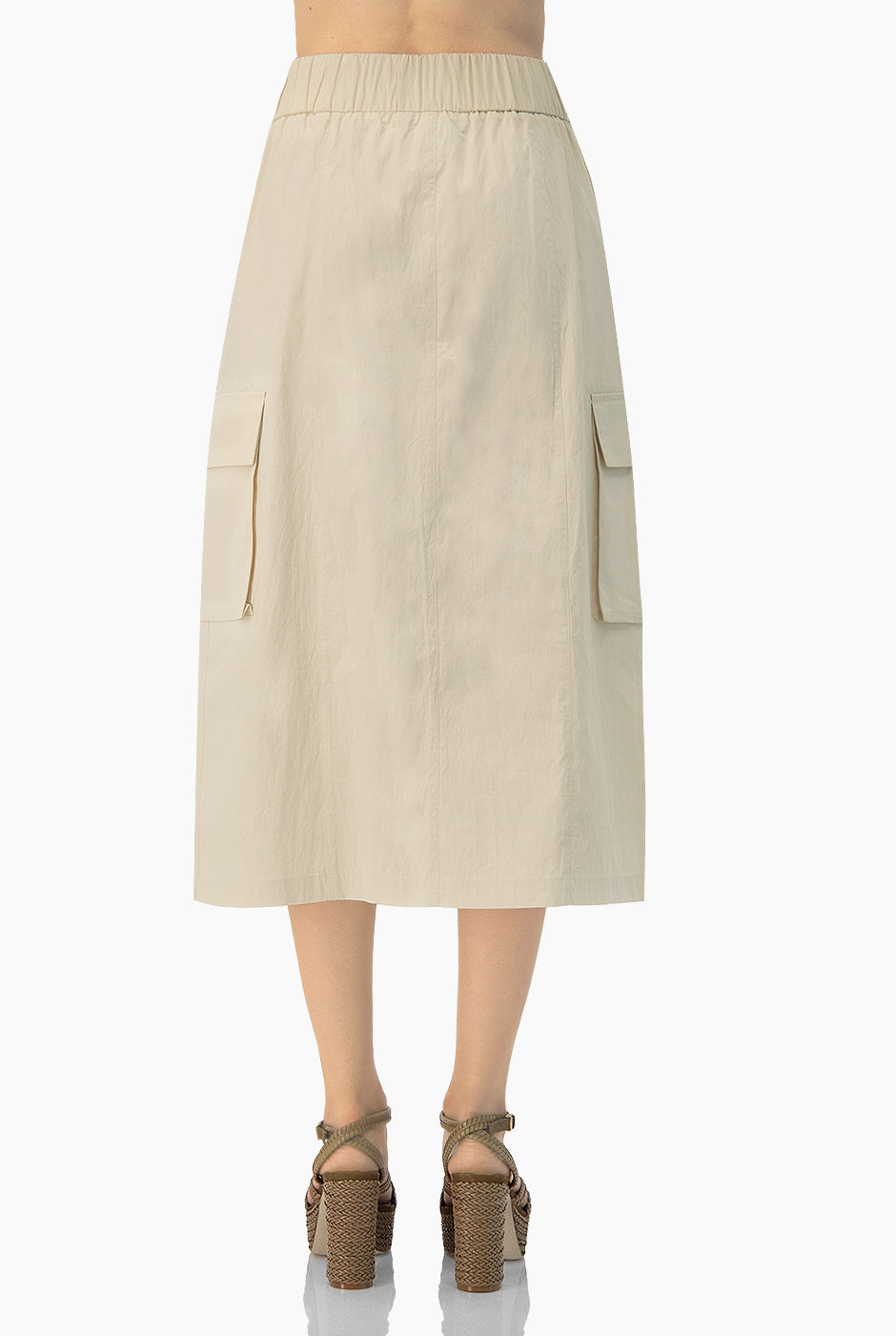 Falda Cargo Midi