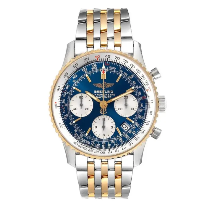 Breitling Navitimer B01 Chronograph D23322 “Steel&Gold” Premium Clone