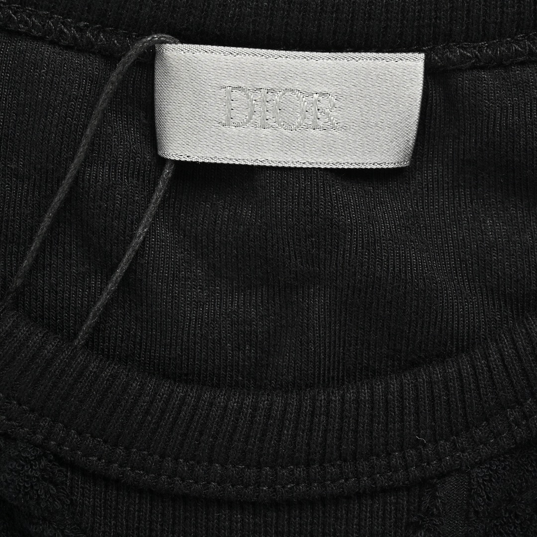 Dior full print jacquard towel short sleeves