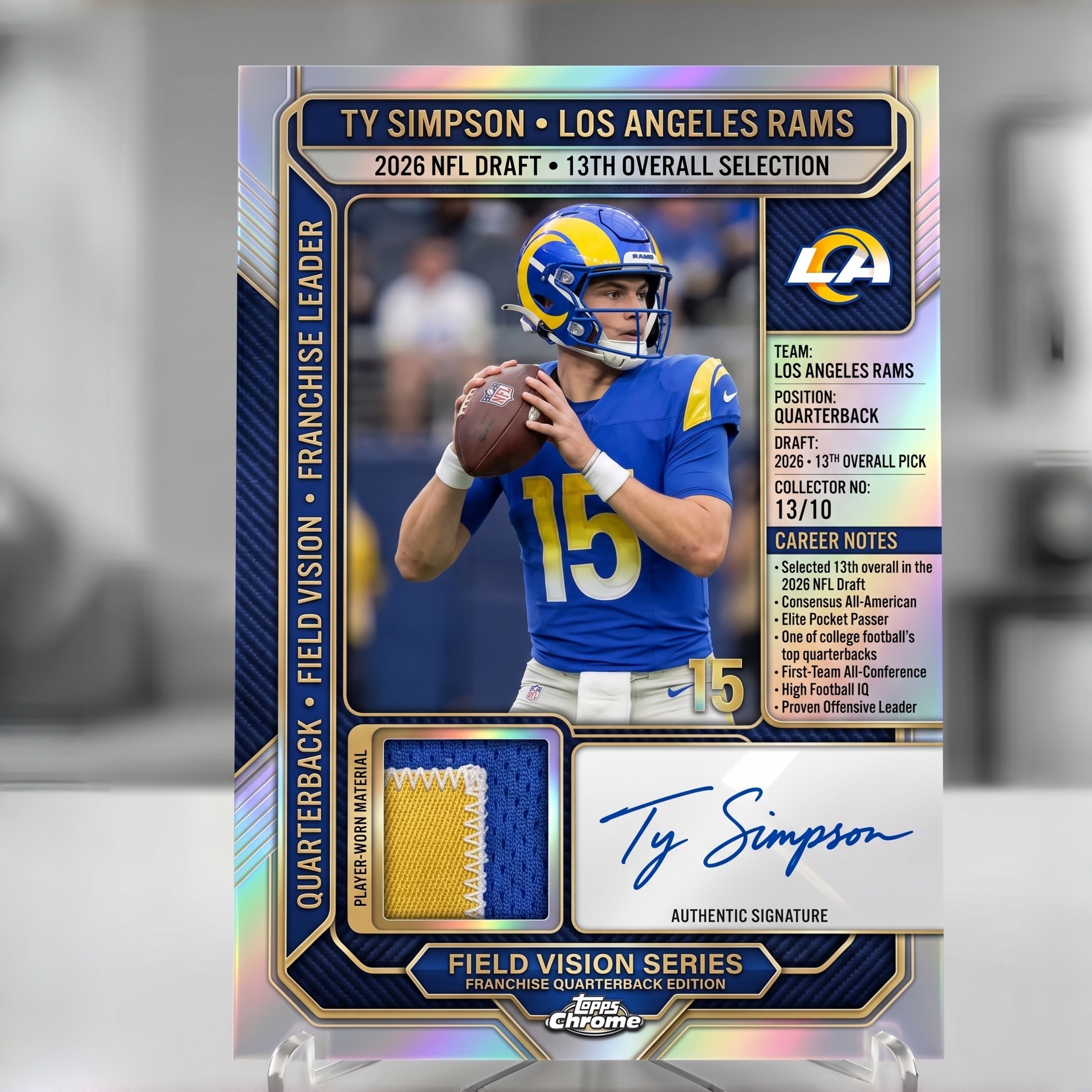 Topps 2026 NFL Draft Elite Top Prospect Hobby Box