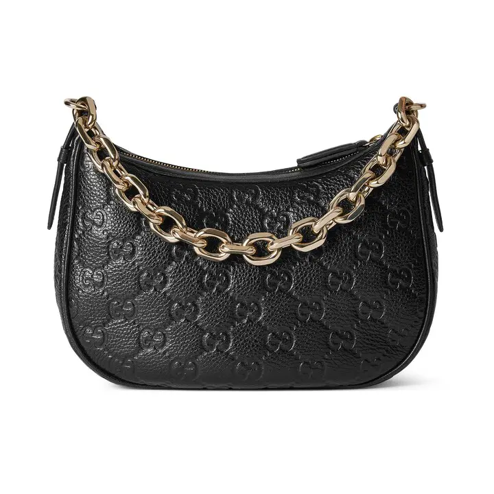 Gucci GG Emblem Medium Shoulder Bag815409 AAEEM 1000