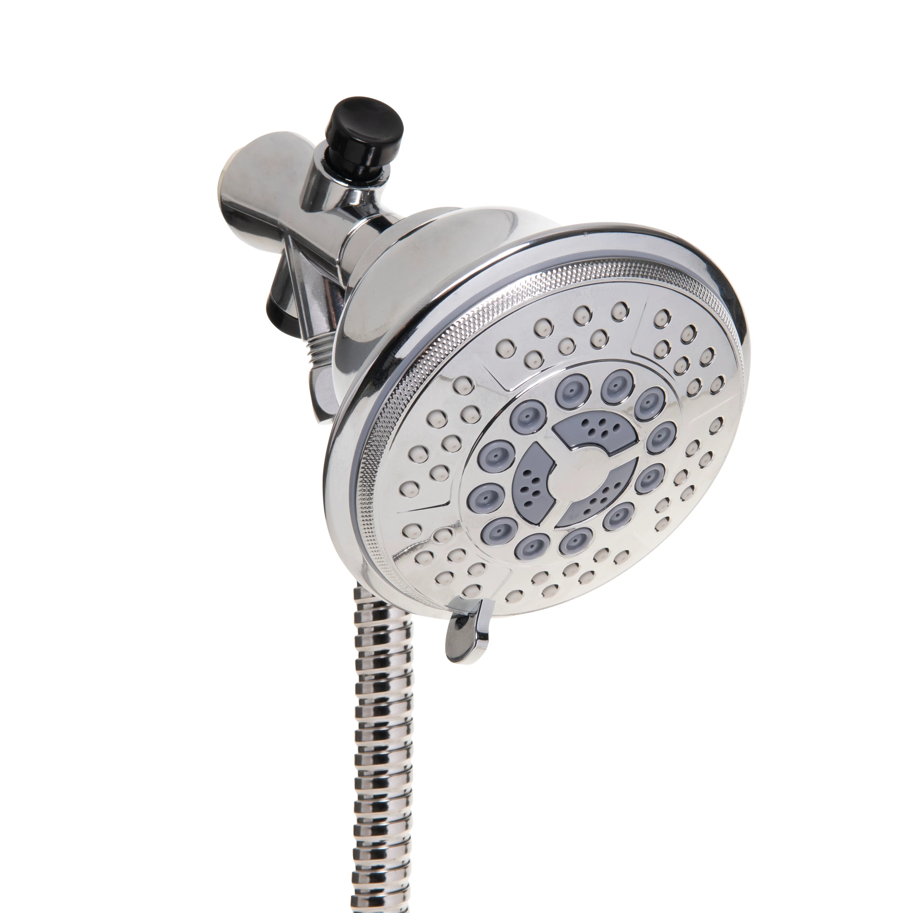 Bath Bliss 5 Function Luxury Dual Shower Head, Chrome