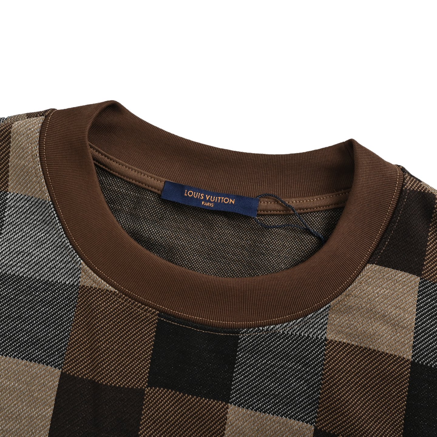 Louis Vuitton 25ss checkerboard short sleeve