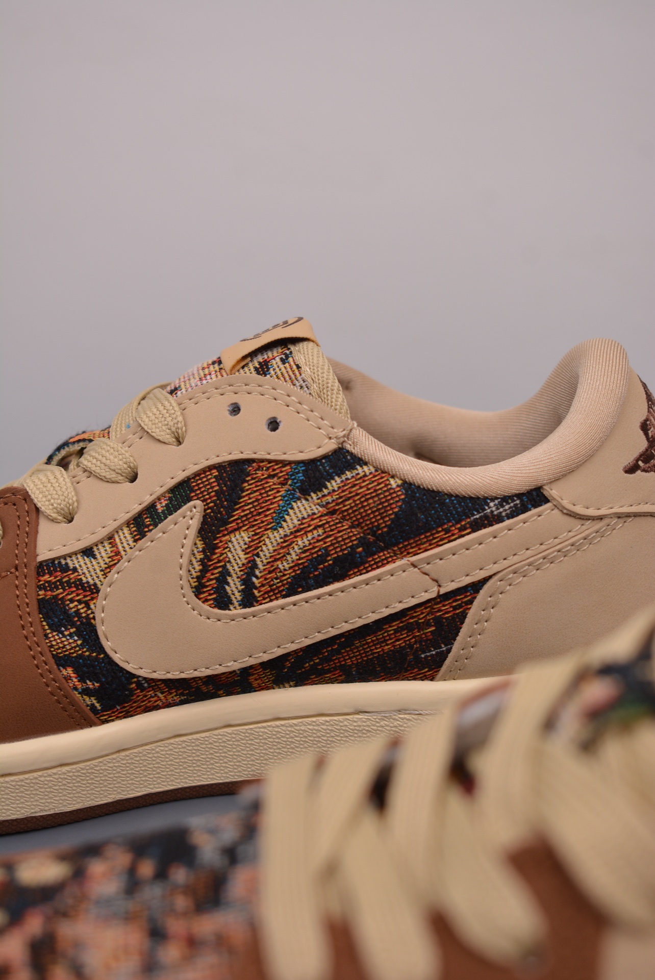 CLOT x Travis Scott x Nike Air Jordan 1 Low OG Secret Forest JH6088-610