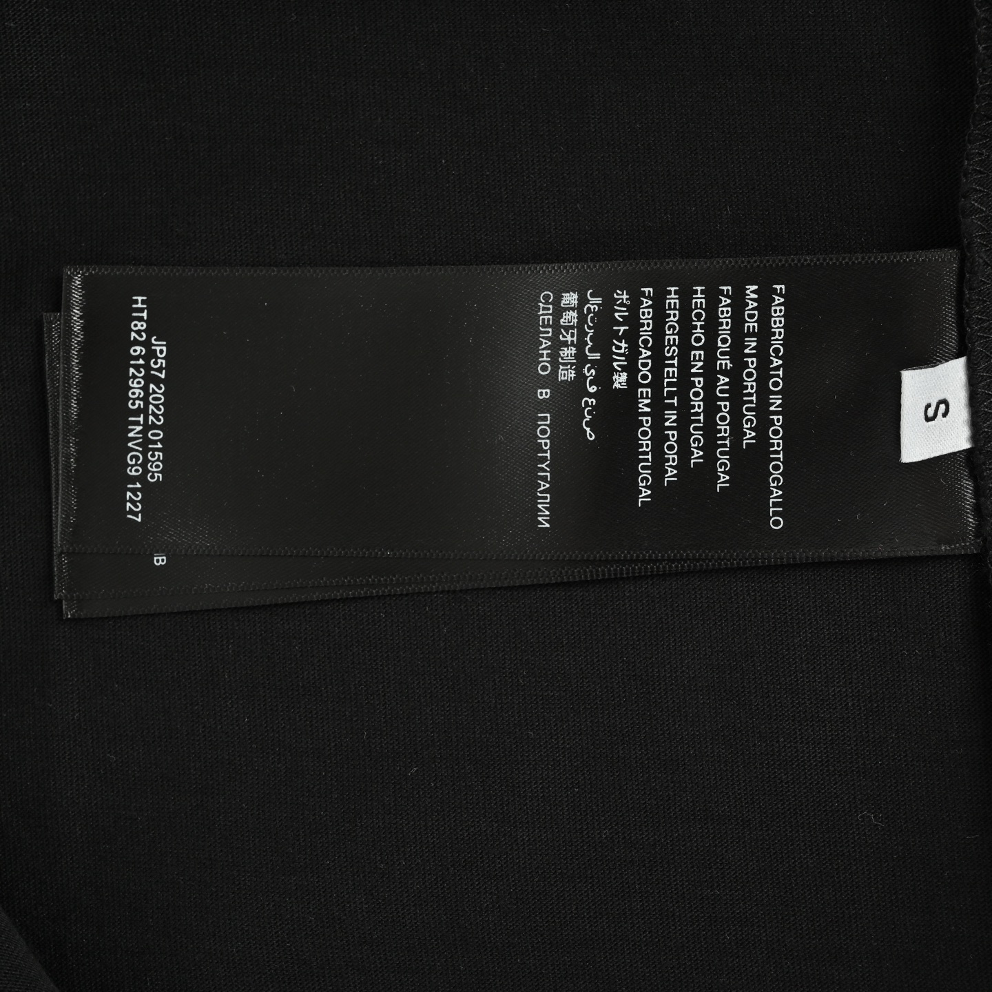 Balenciaga 25ss badge logo print short-sleeved shirt