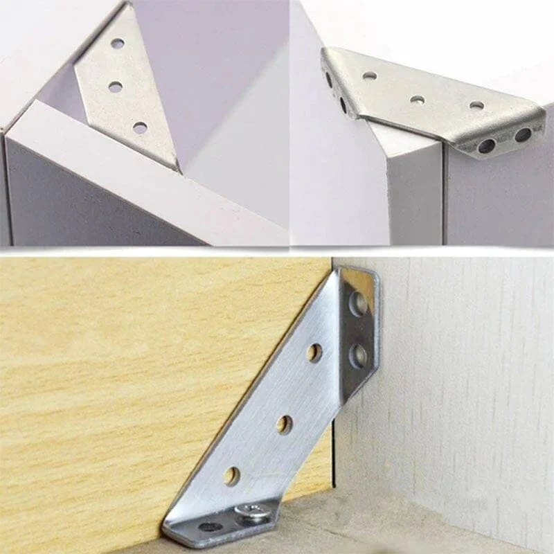 🧑‍🔧Universal Stainless Steel Furniture Corner Connector🛠