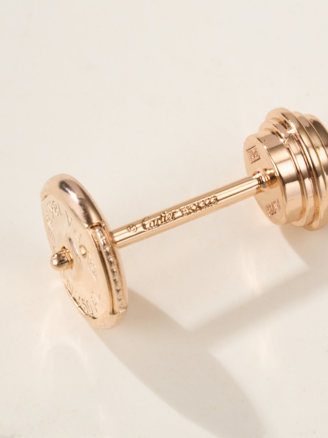 Cartier love 20 point diamond earrings