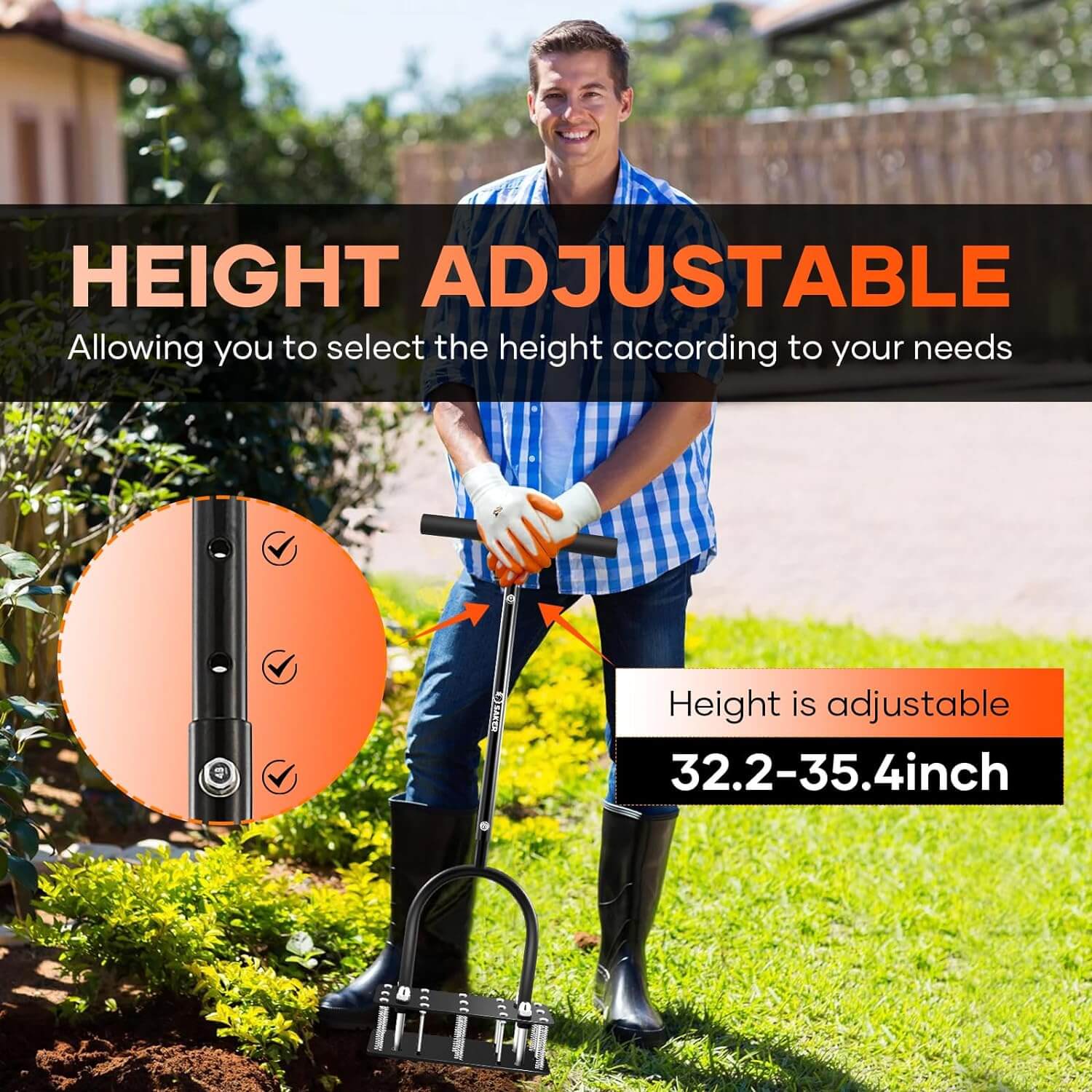 Spike Lawn Aerator Tool