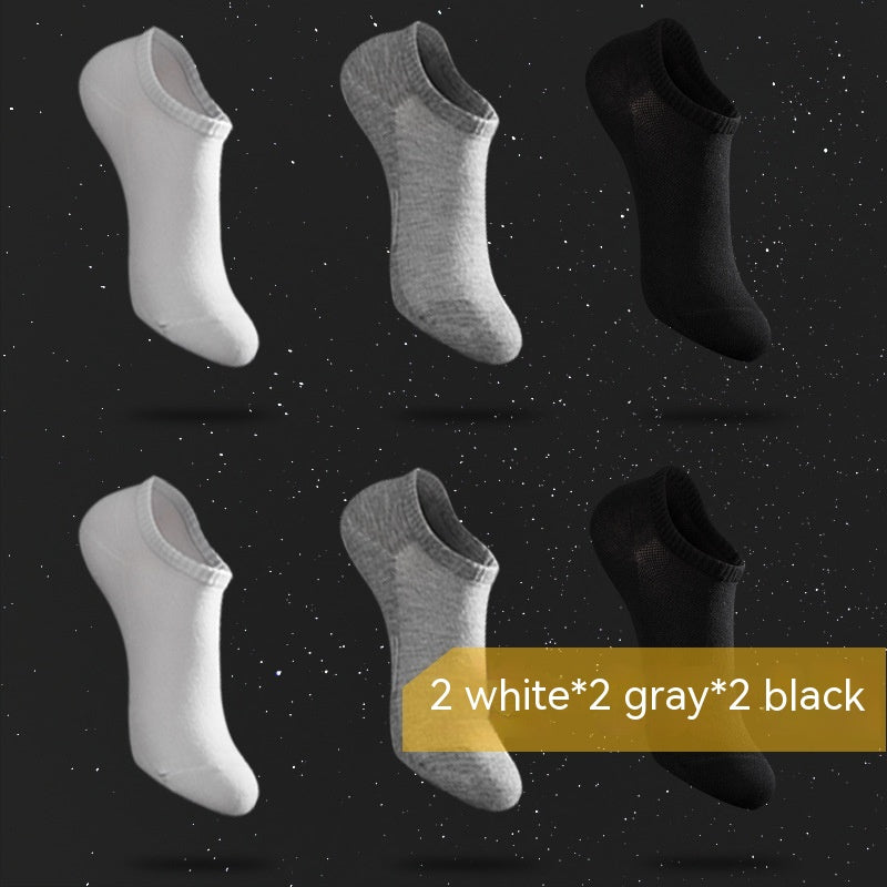 Thin Antibacterial Candy-colored Low Cut Short Tube Women's Socks