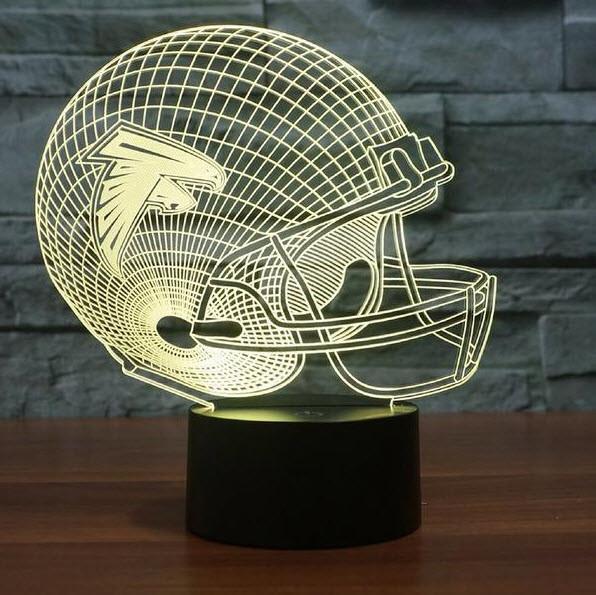 ATLANTA FALCONS 3D LED LIGHT LAMP