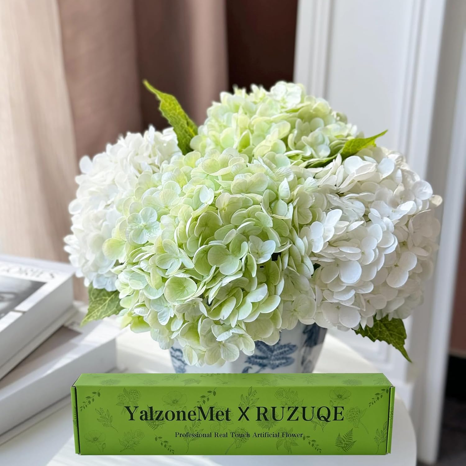 2025 ON SALE🔥4 Pcs Real Touch Hydrangea Artificial Flower Natural Lifelike