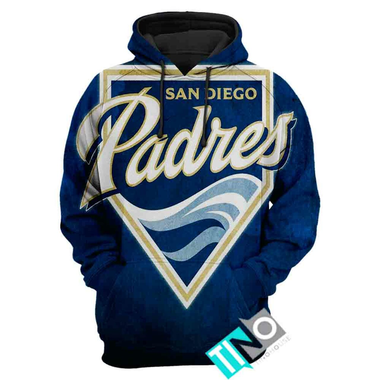 SAN DIEGO PADRES 3D CASUAL HOODIE 102