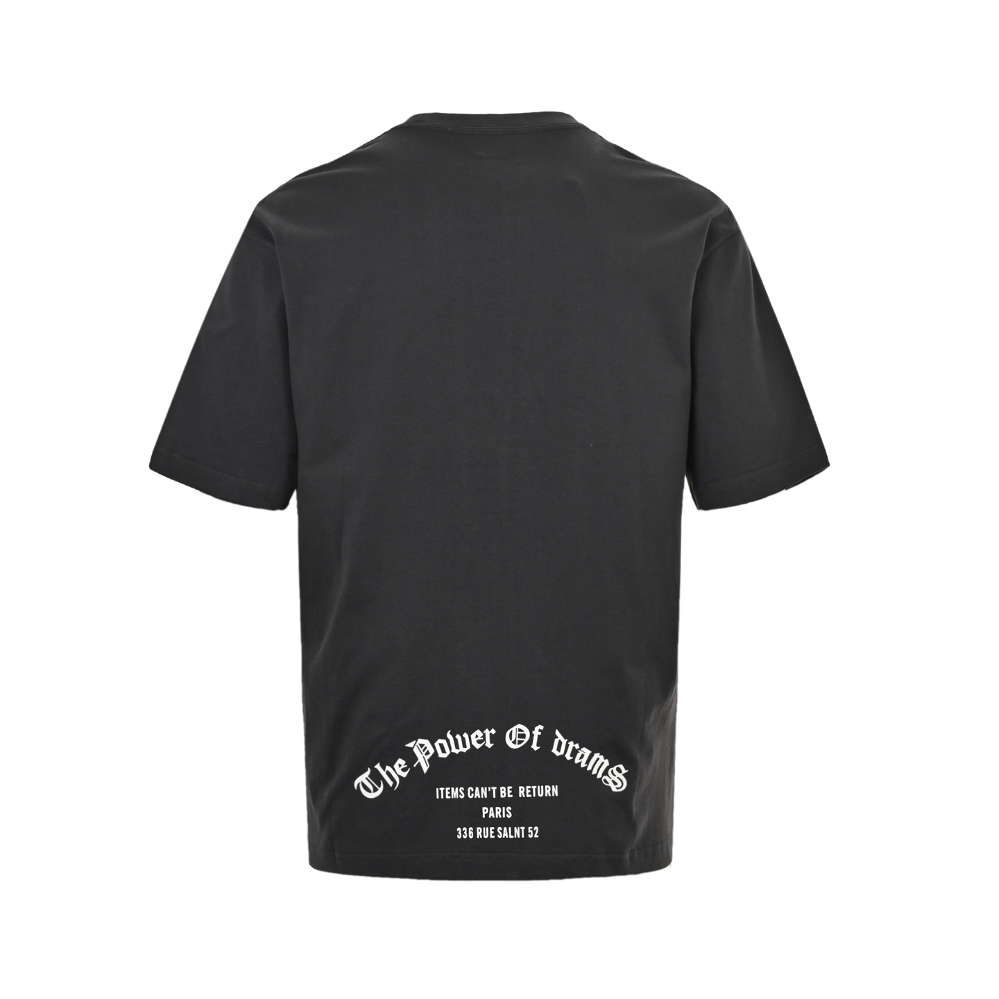 Balenciaga 25ss Gothic letter print short sleeve
