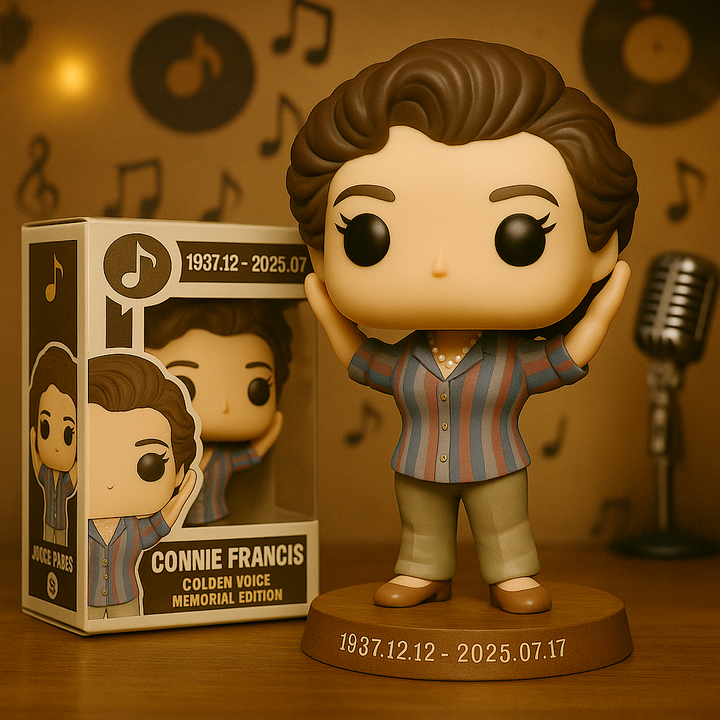 🎤✨The voice of a generation is now in your hands.——Connie Francis POP!