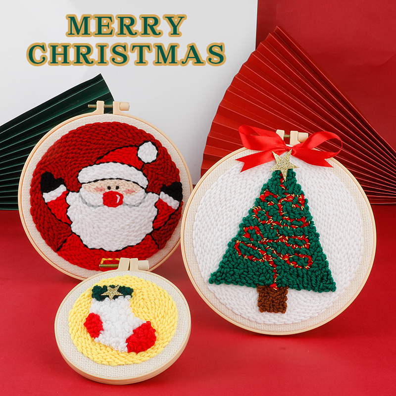 (🌲Early Christmas Sale- SAVE 49% OFF)DIY Christmas handmade embroidery-BUY 3 GET 8% OFF NOW!