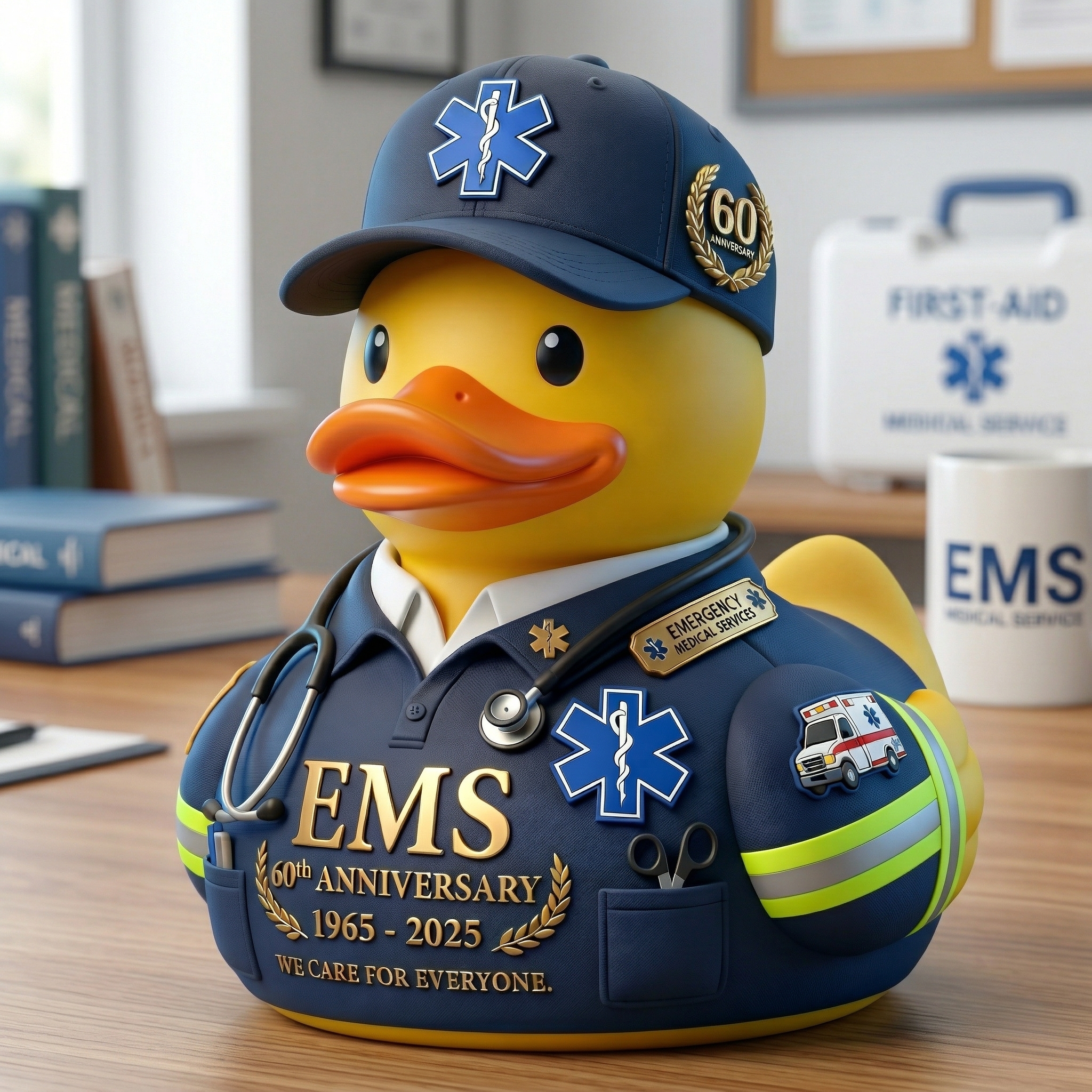EMS 60th Anniversary Rescue Duck