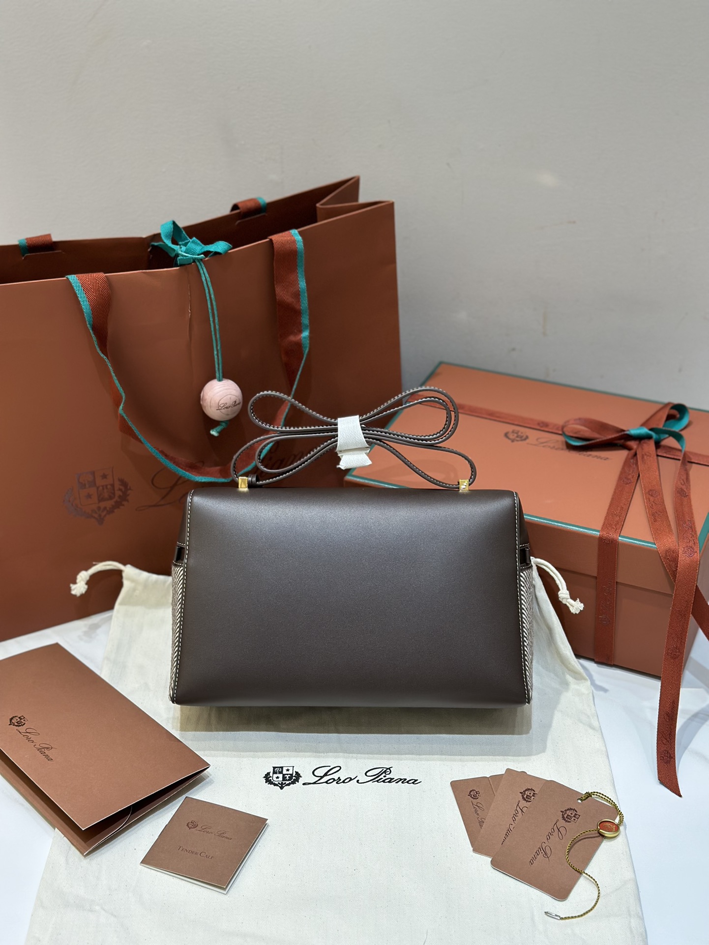 Loro Piana Extra series handbags