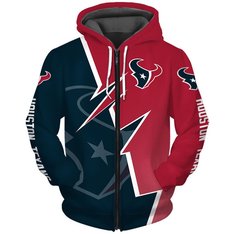 HOUSTON TEXANS 3D HOODIE HHTT008