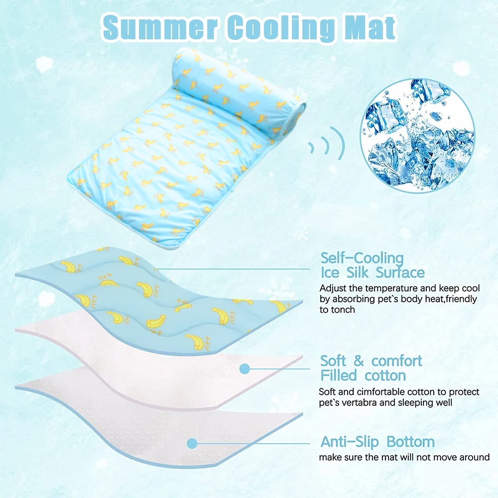 👍2024 New Arrival- 50% OFF💥Pet Ice Cushion (Cats Love It or Full Refund)