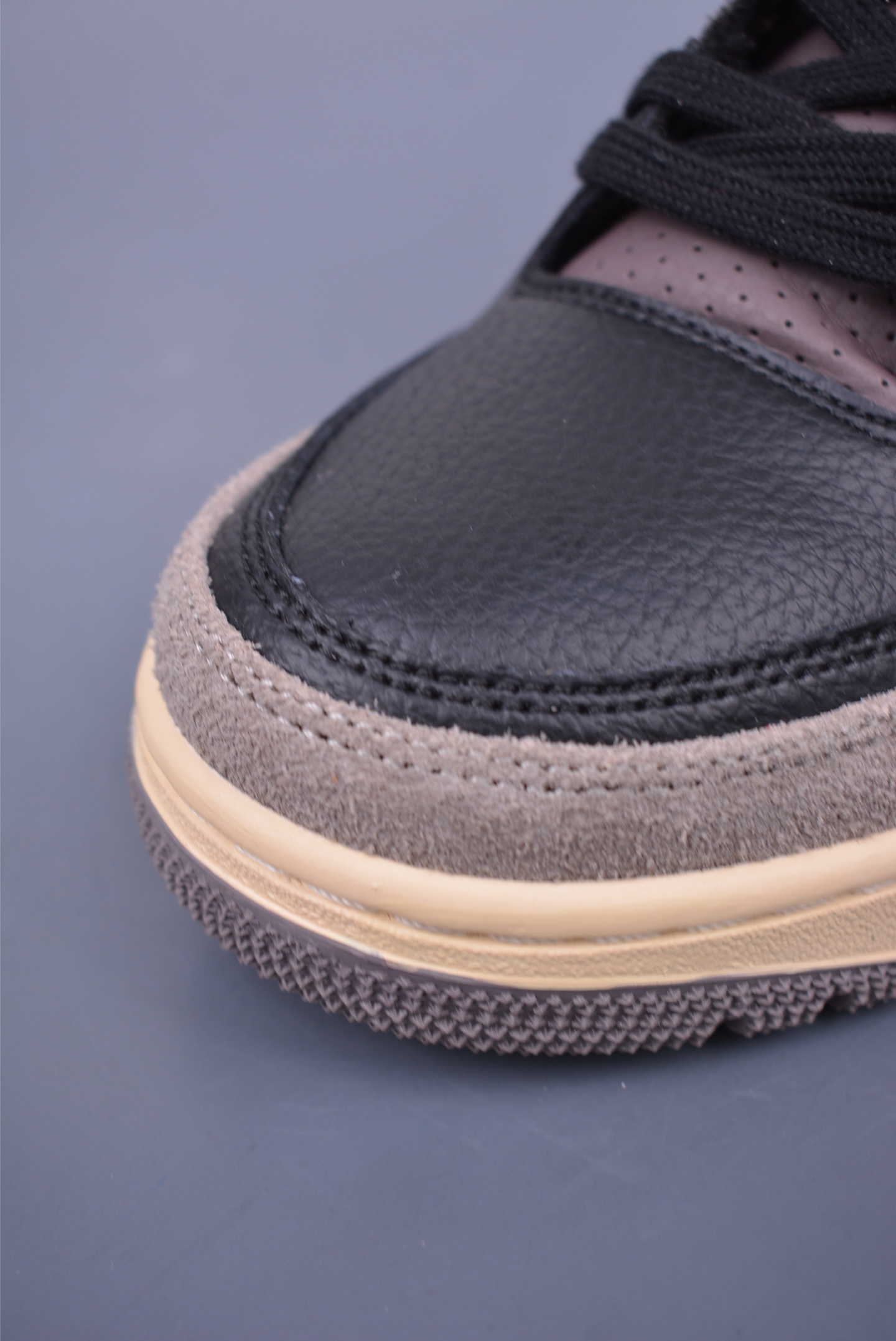 A Ma Maniére x Nike Wmns Air Jordan 3 Retro Basketball Shoes Black, Gray and Purple FZ4811-001