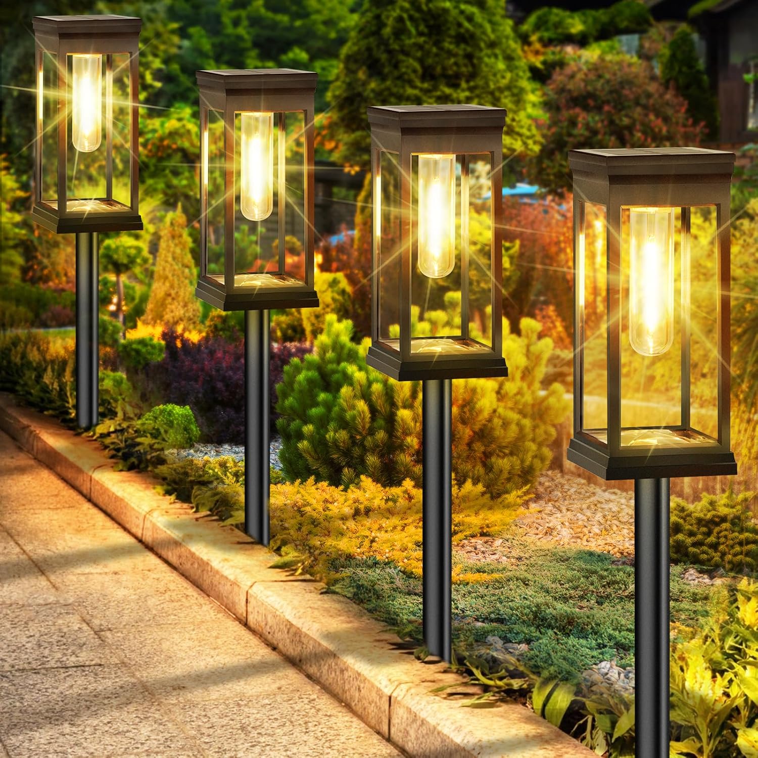 🔥Hot Sale 49% OFF✨Solar Pathway Lights Outdoor