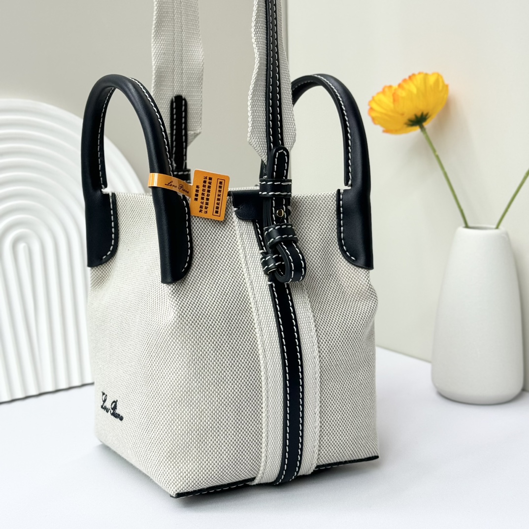 Loro Piana Bale Mini Bucket Bag FAM7943