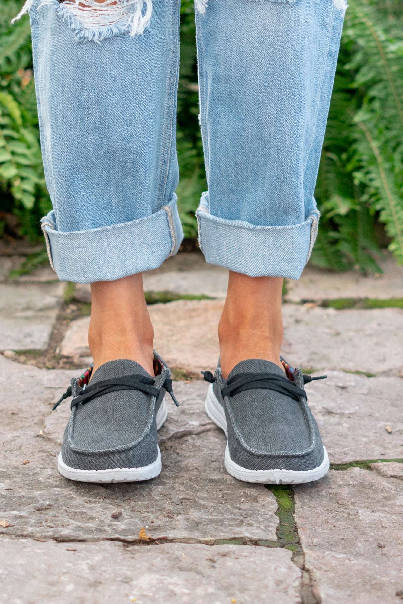 Holly Boat Shoes - Black