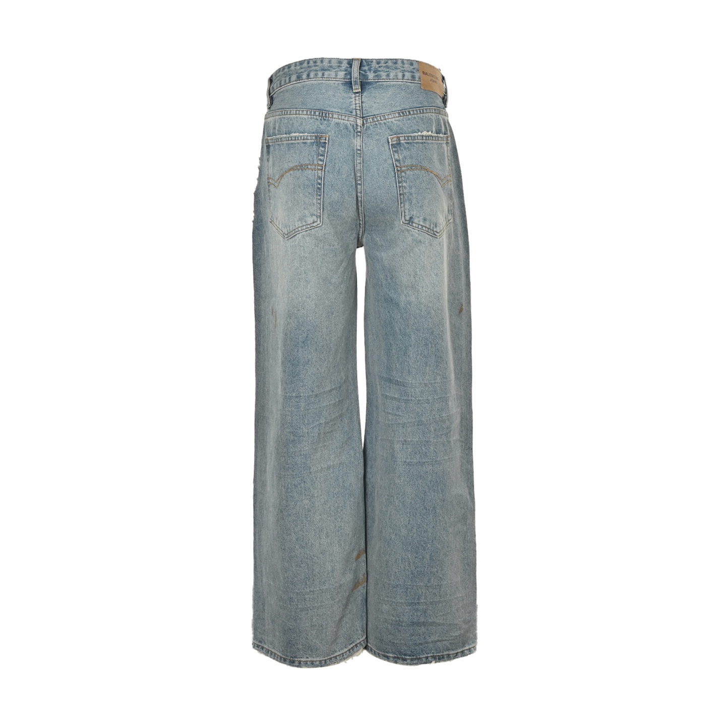Balenciaga 25ss BAGGA wide-leg jeans