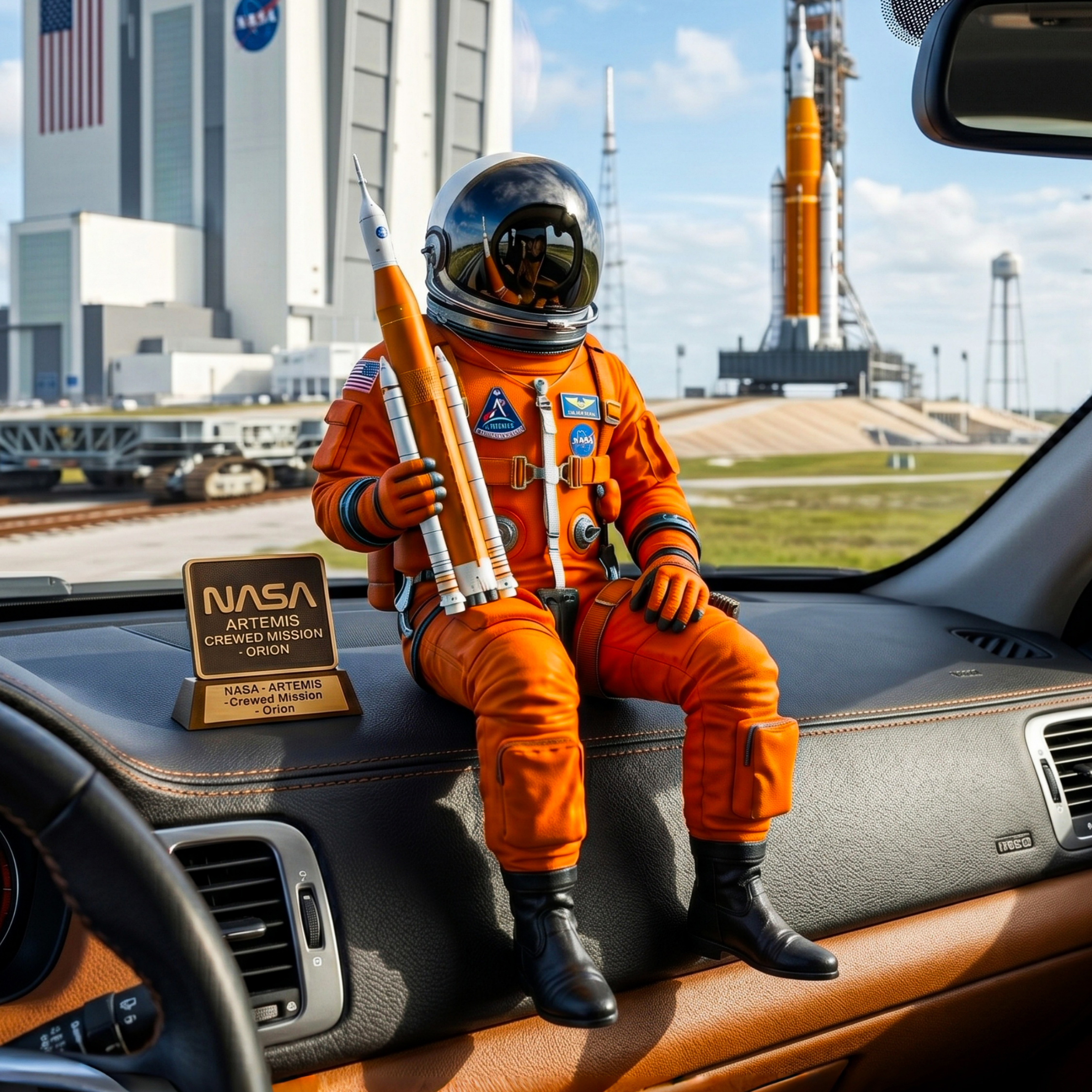 🚀 NASA Artemis II: Commander Figure – Fully Equipped Edition 🌕