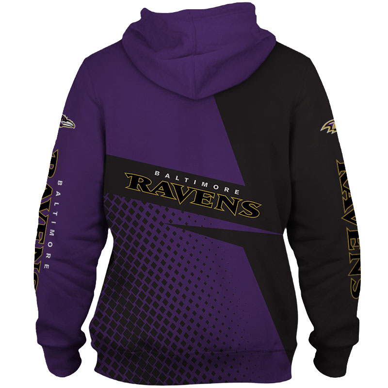 BALTIMORE RAVENS 3D HOODIE BBRR006