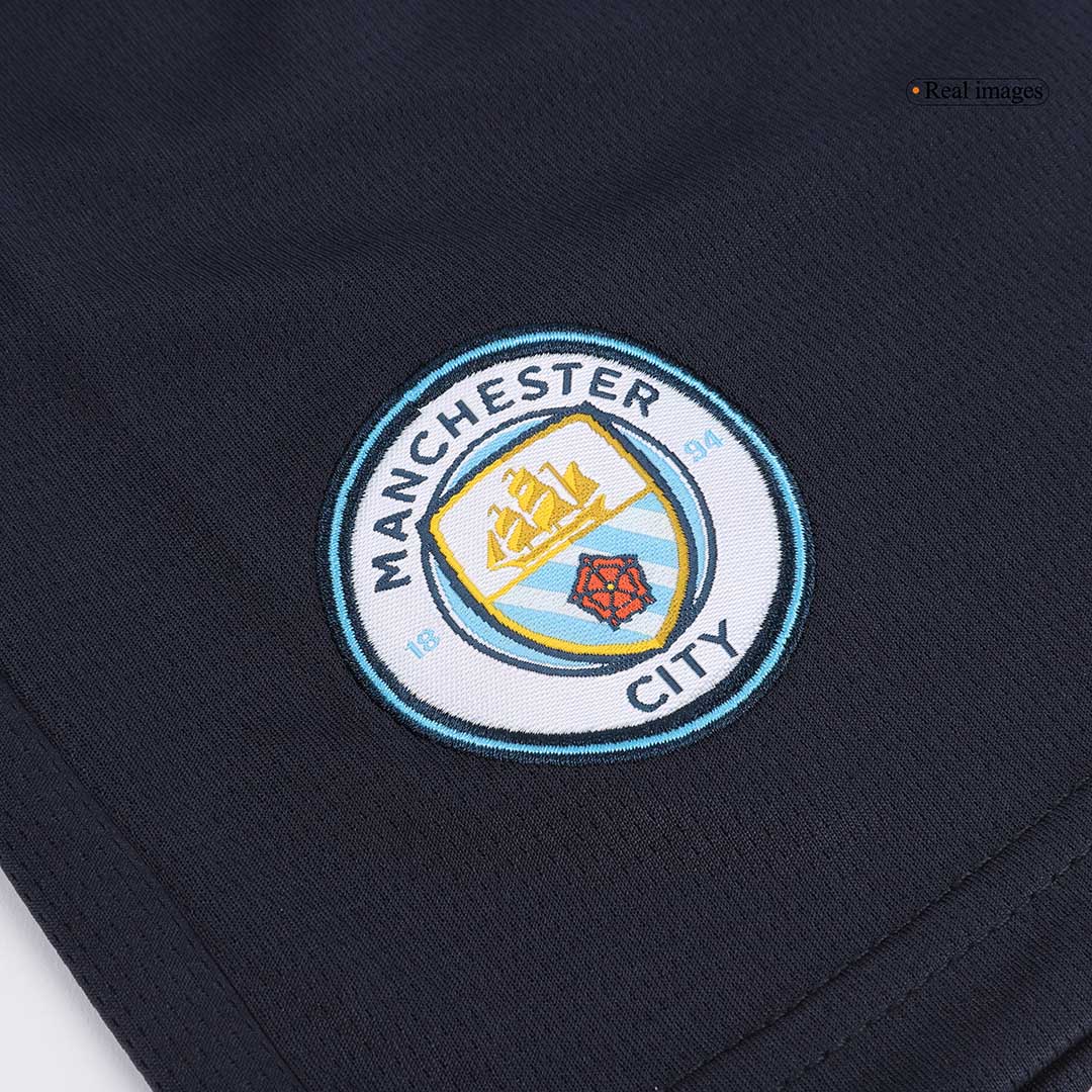 Manchester City away football shirt (shirt + shorts) 2024/25