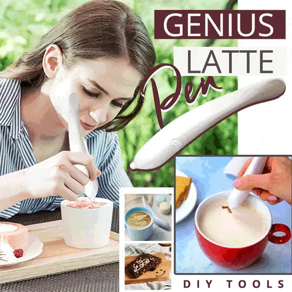(🔥Last Day Promotion-SAVE 50% OFF) DIY Coffee,Cake Carving Electric Pens -BUY 3 SAVE $9 & FREE SHIPPING