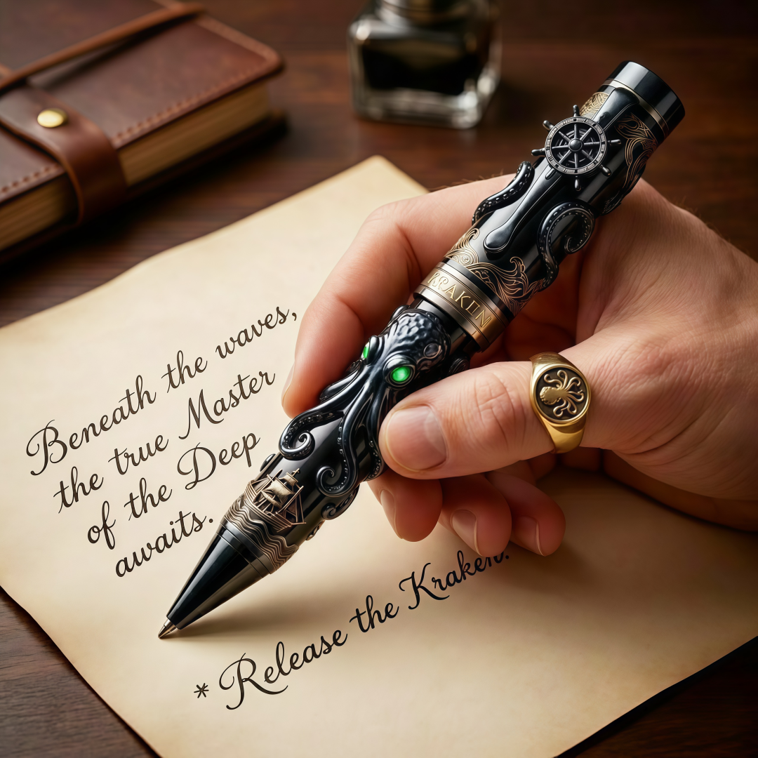 The Kraken Rum Commemorative Pen
